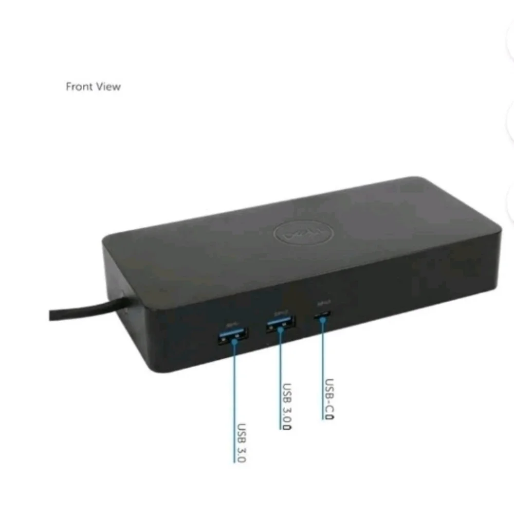 DELL D6000 DisplayLink Universal Docking Station +130W AC USB 3.0 / USB-C UHD 4K